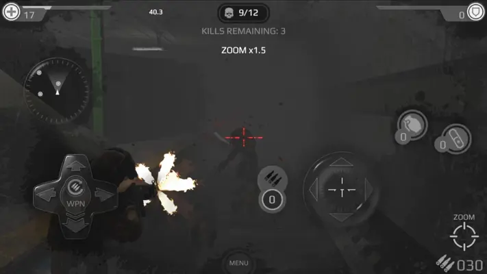 Underground 2077 Zombie Shooter android App screenshot 2