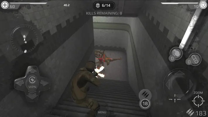 Underground 2077 Zombie Shooter android App screenshot 6