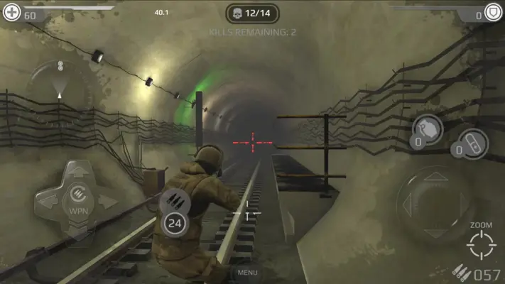 Underground 2077 Zombie Shooter android App screenshot 7